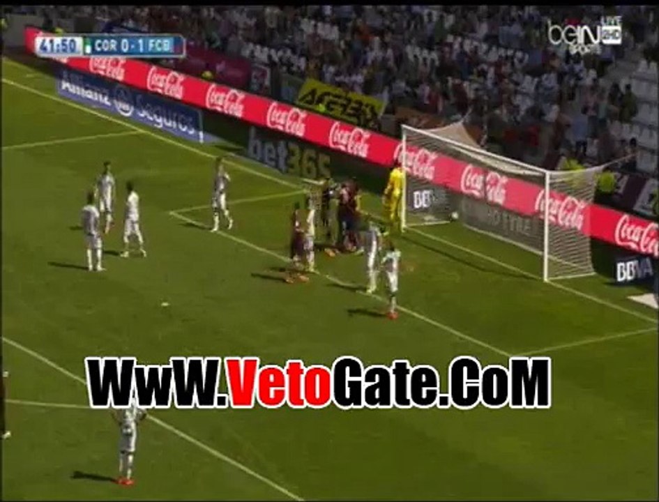 "ايفان راكيتش" يتقدم بالهدف الاول برشلونه فى شباك قرطبه