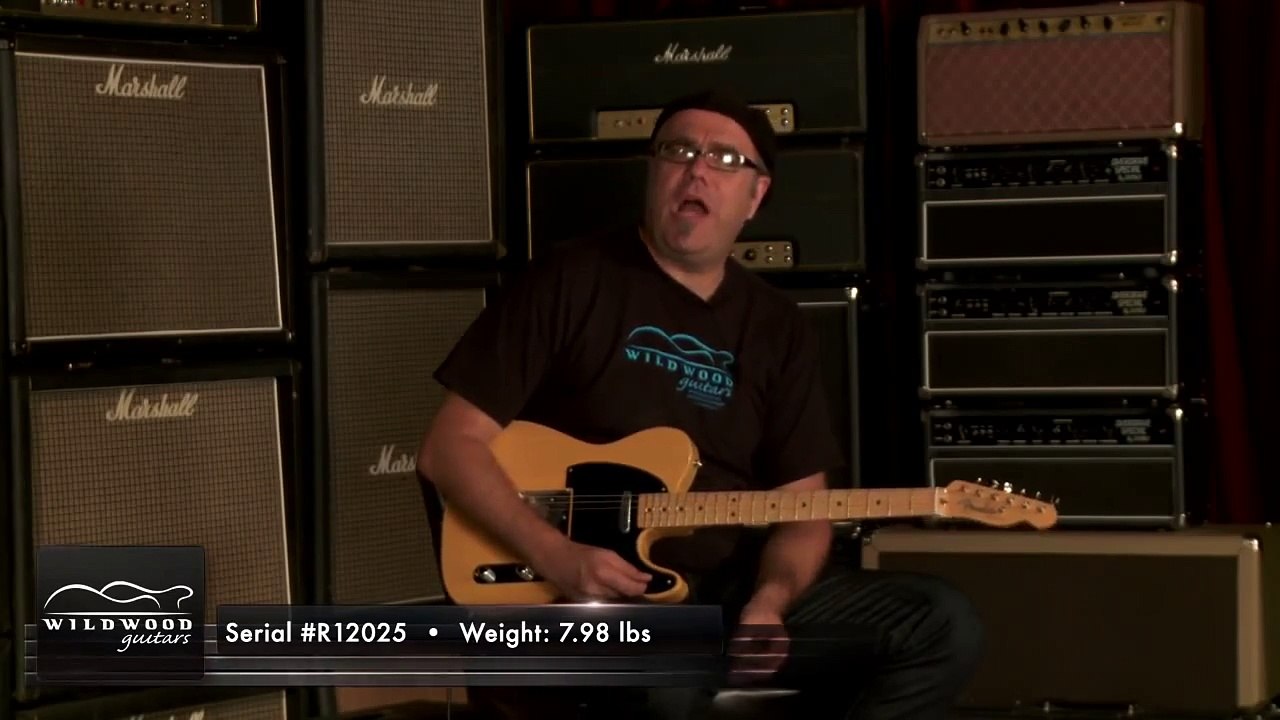 SOLD • Fender American Vintage  "Thin Skin" 1952 Telecaster  •  SN: R12025