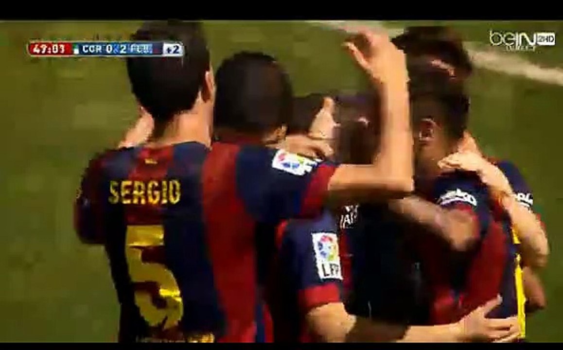 Cordoba vs Barcelona 0-2 Luis Suárez Goal 02.05.2015