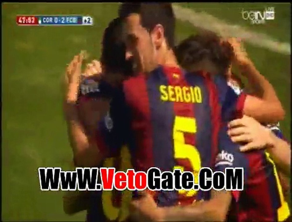 "سواريز" يتقدم بالهدف الثانى لبرشلونه فى مرمى قرطبه