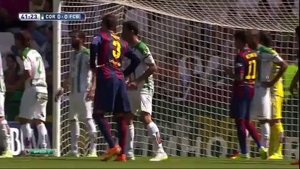 Rakitic Goal Cordoba 0 - 1 Barcelona 02_05_2015 - La Liga