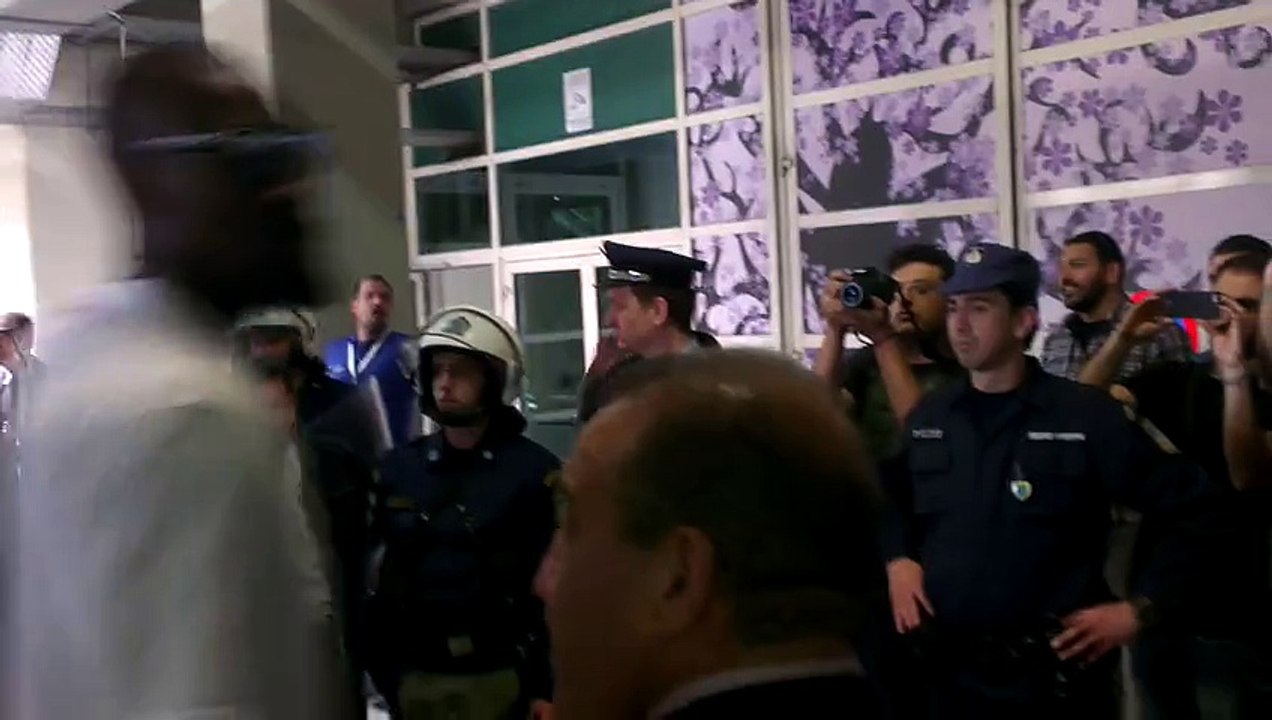 Άφιξη Ολυμπιακού στο ΟΑΚΑ (2)