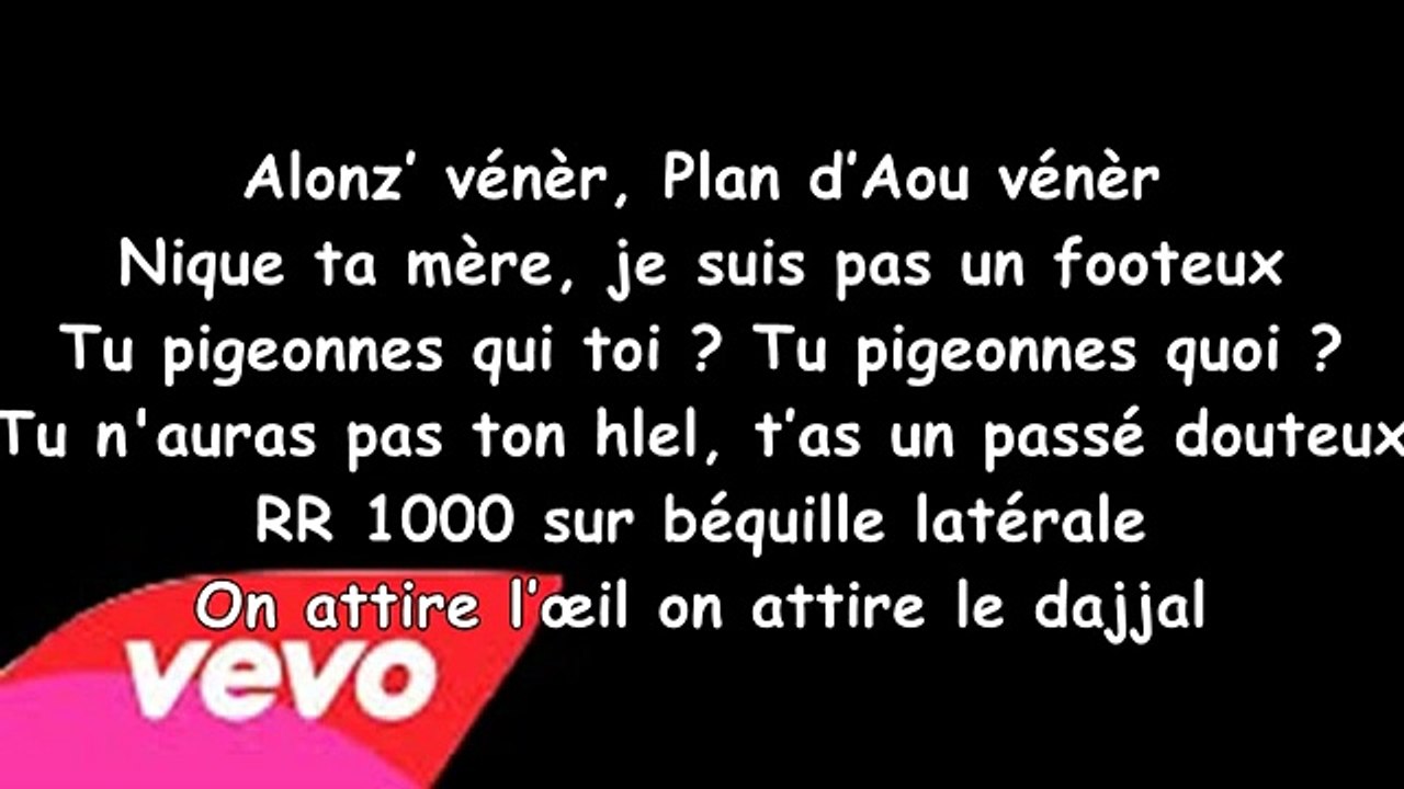 Alonzo - En Boucle (Paroles-lyric)
