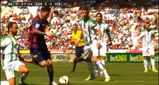 Leo Messi Great dribbling Córdoba CF vs FC Barcelona | 02/05/2015