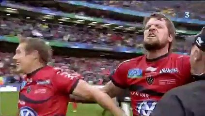 Revivre les grands moments de la finale de 2013 à Dublin entre le RC Toulon et l'ASM Clemront