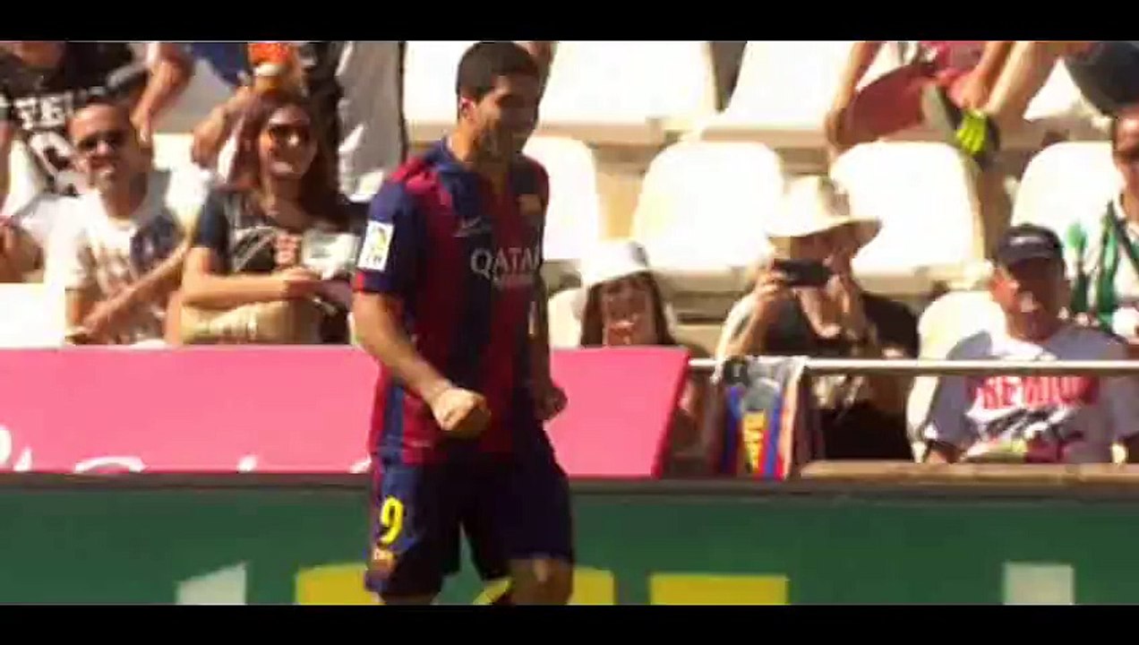 Goal Luis Suárez - Cordoba 0-4 Barcelona - 02-05-2015