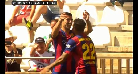 Luis Suàrez goal | Córdoba CF  0-4 FC Barcelona | 02.05.2015