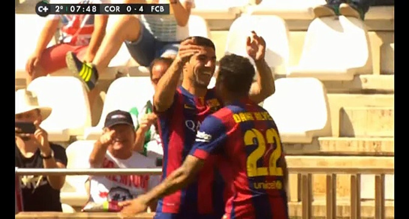Luis Suàrez goal | Córdoba CF  0-4 FC Barcelona | 02.05.2015