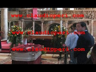 Luciano Pavarotti's funeral in Modena, Italy.