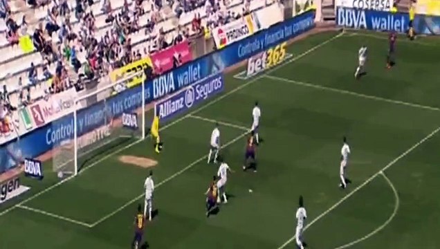 Luis Suarez Goal - Cordoba vs Barcelona 0-4 ( La Liga ) 2015