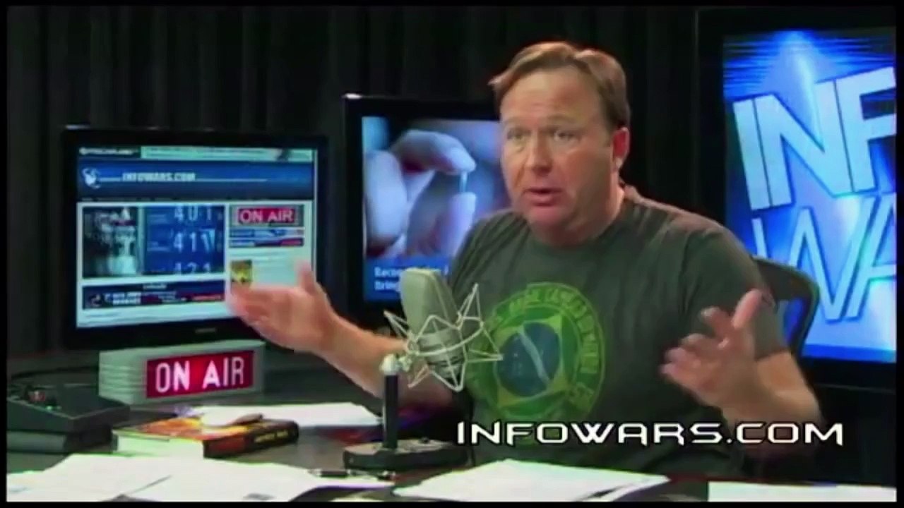 Alex Jones Shirtless Rant Against The Young Turks