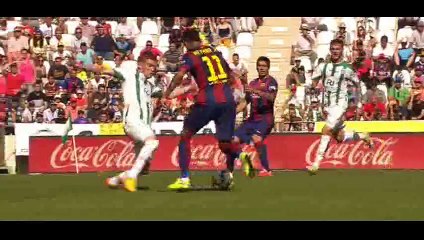 Goal Neymar - Cordoba 0-7 Barcelona - 02-05-2015