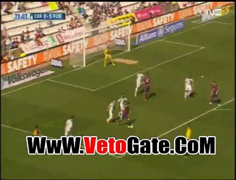 ليونيل ميسي يتقدم بالهدف السادس لبرشلونه فى شباك قرطبه