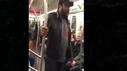 L'acteur de "The Walking Dead" Chad L. Coleman pète un cable dans le métro de New York
