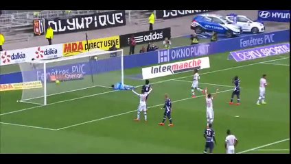 Goal Clement Grenier - Lyon 1-0 Evian TG   02_05_2015