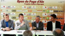 La Caisse d'Epargne Provence-Alpes-Corse, partenaire officiel de l'Open de tennis du Pays d'Aix