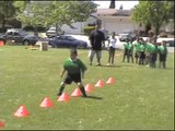 Agility Cones: Agility Cone Hurdle Soccer Training Drills