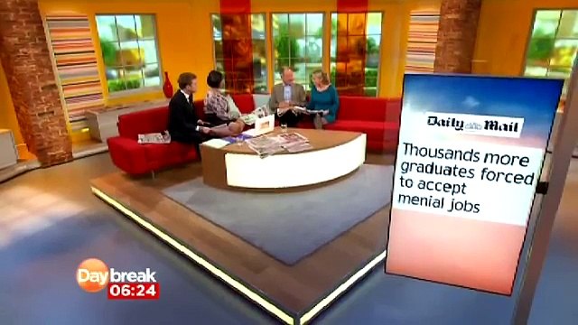 Dr Wendy Piatt (DG & CEO, The Russell Group) on ITV Daybreak - 11 October 2012