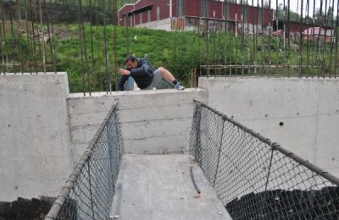 Rize'de Fıkra Gibi Asma Köprü