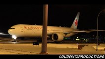 Air Canada 777-333ER [C-FITL] Pays a Visit to Calgary International Airport ᴴᴰ