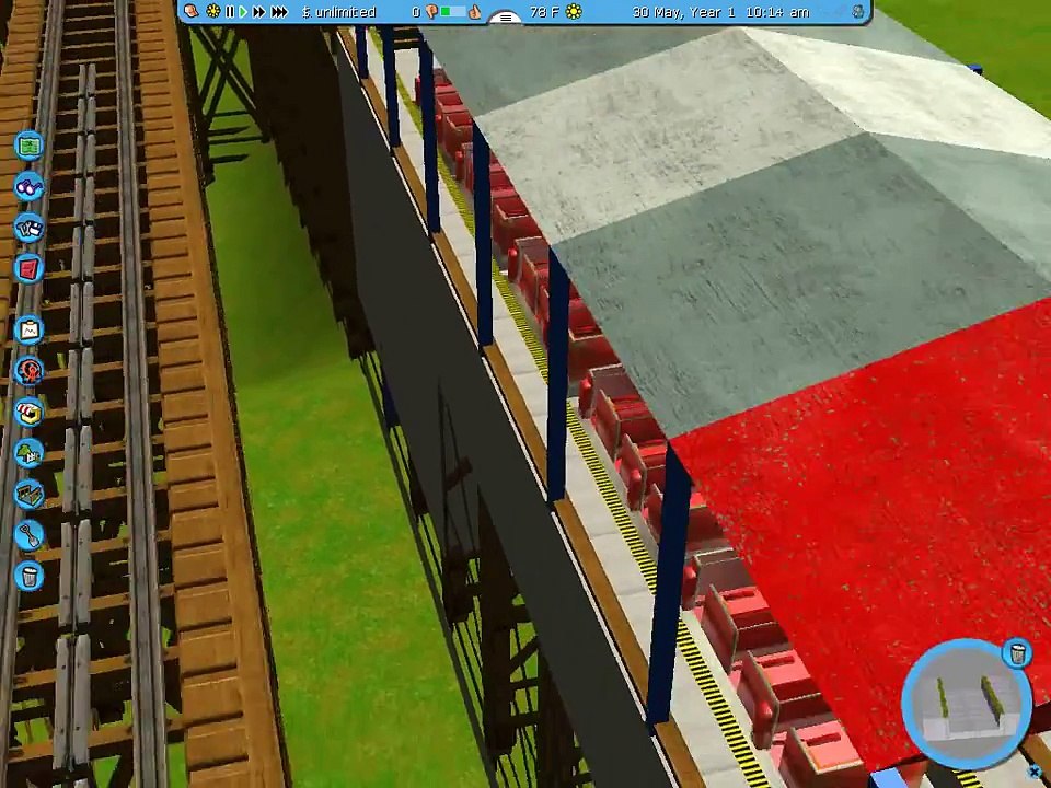Rct3 Son Of Beast Recreation (kings Island)