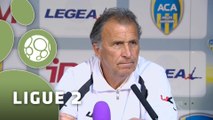 Conférence de presse AC Arles Avignon - US Créteil-Lusitanos (2-0) : Victor ZVUNKA (ACA) - Thierry FROGER (USCL) - 2014/2015