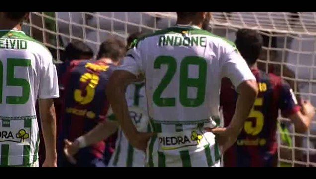 Ivan Rakitic Goal - Cordoba 0-1 Barcelona - 02.05.2015
