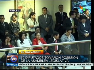 Asamblea Legislativa de El Salvador queda instalada sin 24 diputados