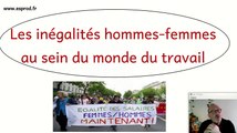 Les inégalités hommes-femmes au sein du monde du travail. Notion de sociologie