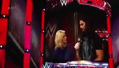 WWE Raw Roman Reigns As guest What he said Listen