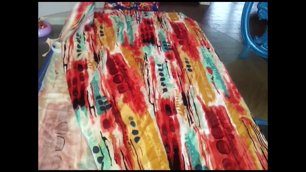 how to make a maxi skirt in 5min easy for beginners sewing