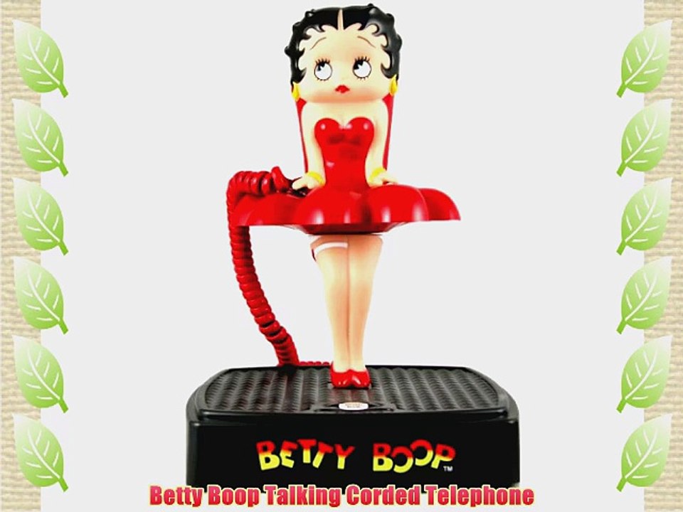 Betty Boop Talking Corded Telephone