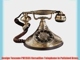 Design Toscano PM1935 Versailles Telephone in Polished Brass