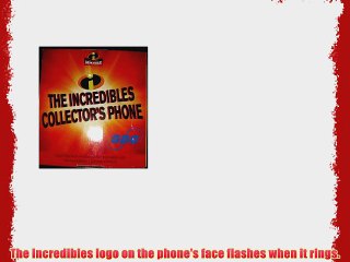 Disney Pixar The Incredibles SBC RED Collector's Phone