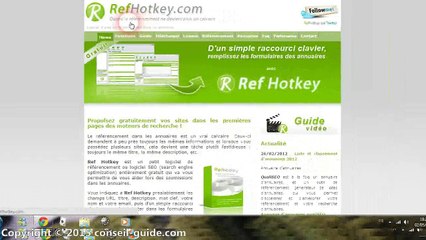 Avis sur RefHotkey logiciel de référencement