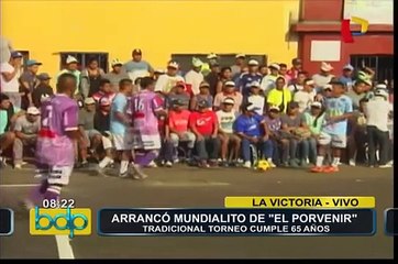 Arrancó ‘Mundialito de El Porvenir’: torneo callejero cumple hoy 65 años (2/2)