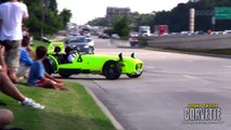 Coffee & Cars (8/2010) burnouts - Houston, TX