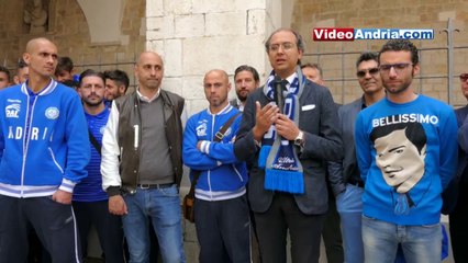 Fidelis Andria in Lega Pro: il Sindaco riceve la squadra