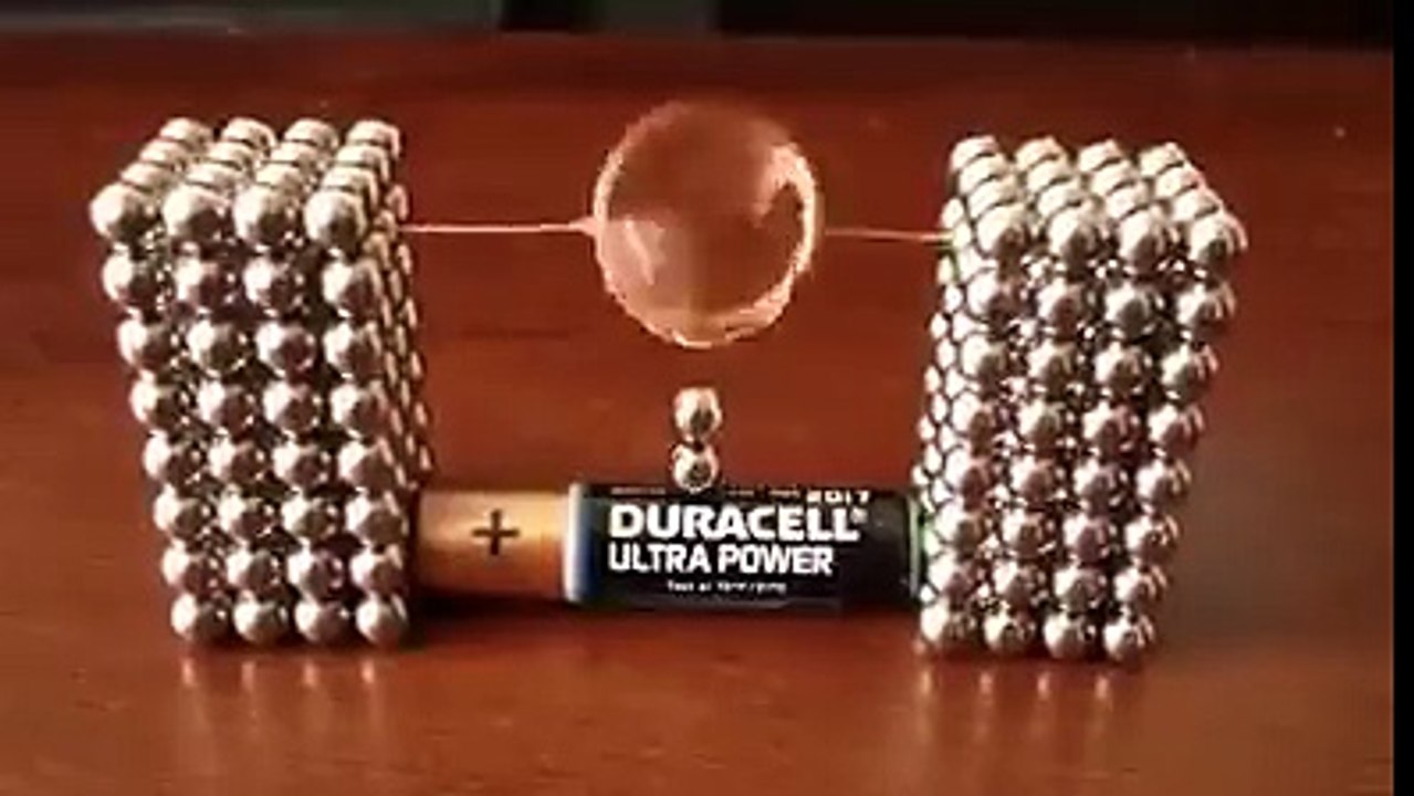 Buckyballs motor