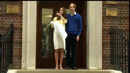 Royal Baby First appearance to public