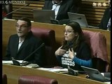 Mónica Oltra és expulsada de Les Corts per denunciar la Corrupció del PP