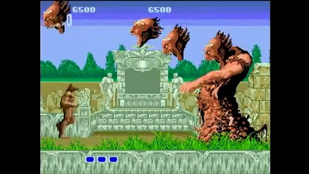 TIME TO PLAY ALTERED BEAST FOR SEGA MEGA DRIVE GENESIS