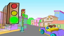Twinkle Twinkle Traffic Light - English Nursery Rhymes - Cartoon/Animated Rhymes For Kids