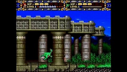 TIME TO PLAY ALISIA DRAGOON FOR SEGA MEGA DRIVE GENESIS