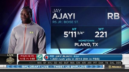 Dolphins pick Ajayi No. 149
