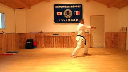 Ananku (Shorinji-ryu) par Hervé Leydier Renshi, Seishinkan Shorinji-ryu