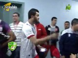 فرحة لاعبي المغرب التطواني بالفوز و التأهل لدور الـ 8