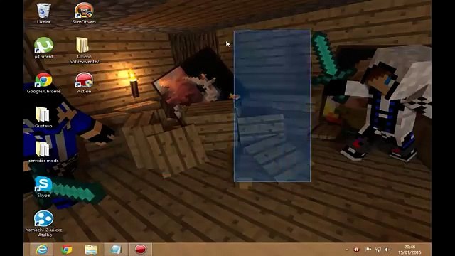 Como ter Conta de Minecraft Original de Graça!! (2015) (Não Funfa Mais)