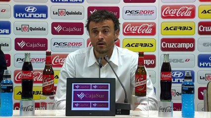Luis Enrique: "La palla non voleva entrare"