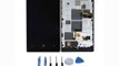 LCD display Touch Screen Digitizer Assembly for Verizon Nokia Lumia 928 + Frame + Free tools